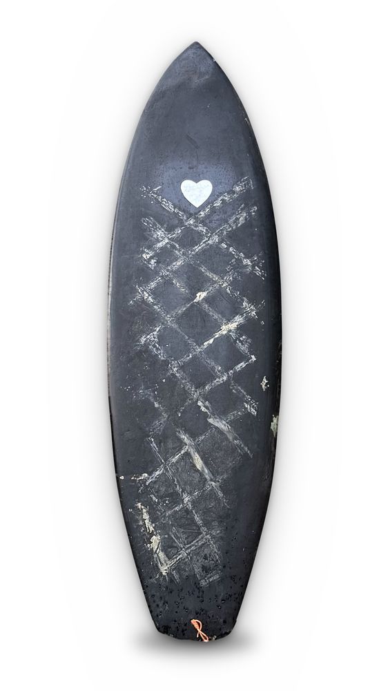 SHORTBOARD 6'0 SILVER HEART