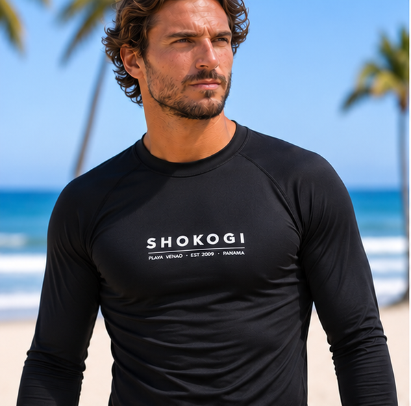 SHOKOGI RASH GUARD BLACK