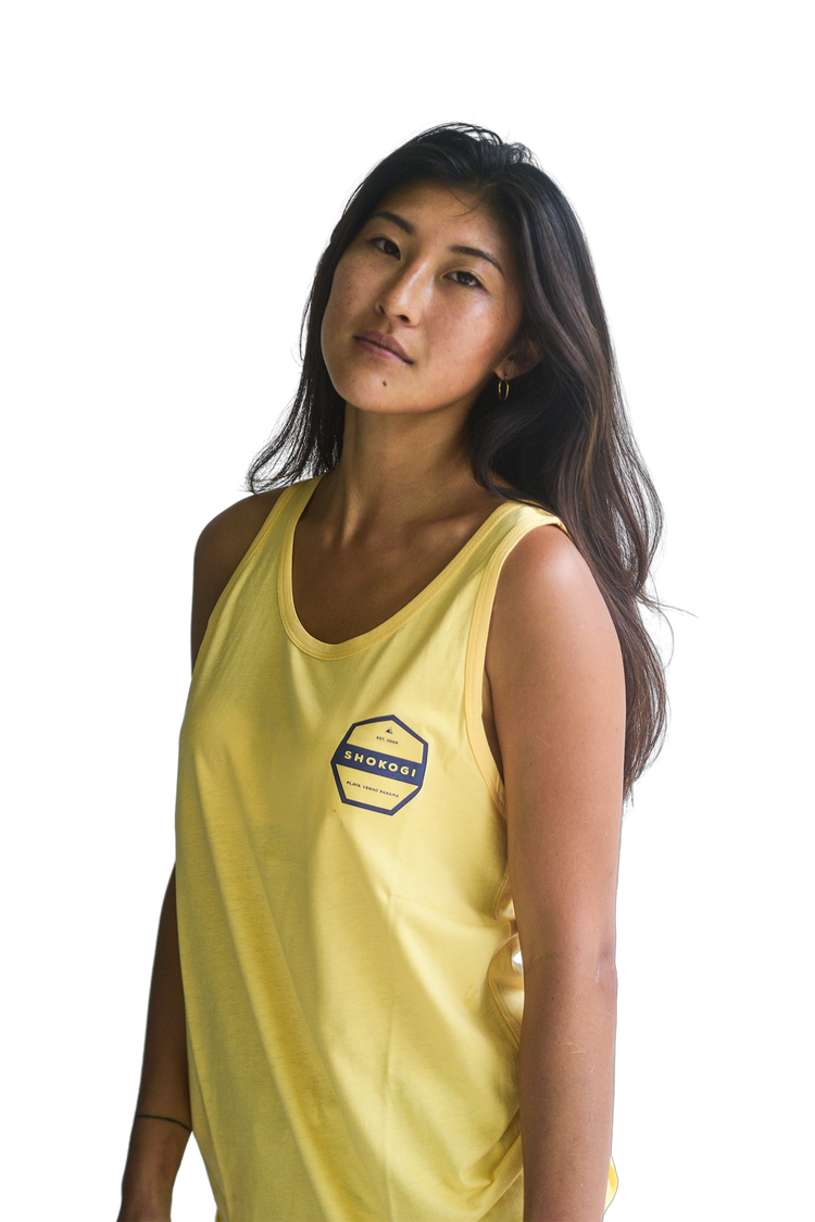 SHOKOGI TANK TOP YELLOW