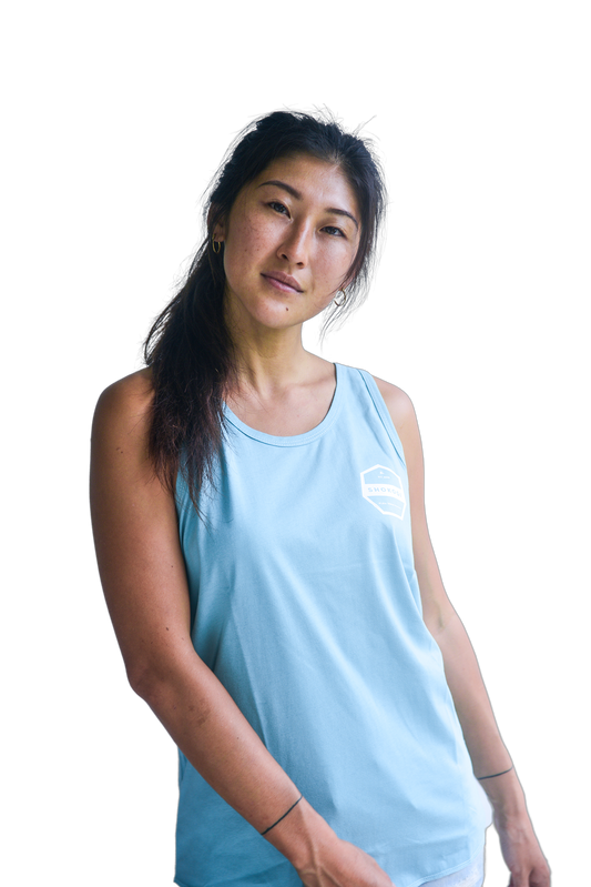 SHOKOGI TANK TOP BLUE