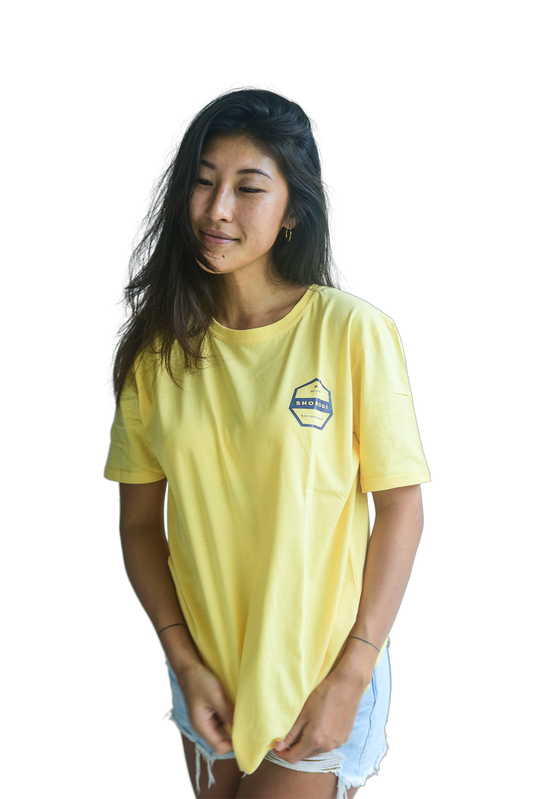 SHOKOGI T SHIRT YELLOW