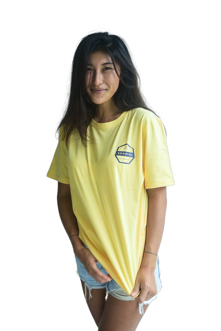 SHOKOGI T SHIRT YELLOW