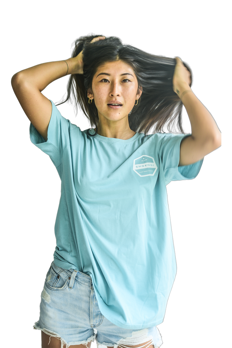 SHOKOGI T SHIRT BLUE