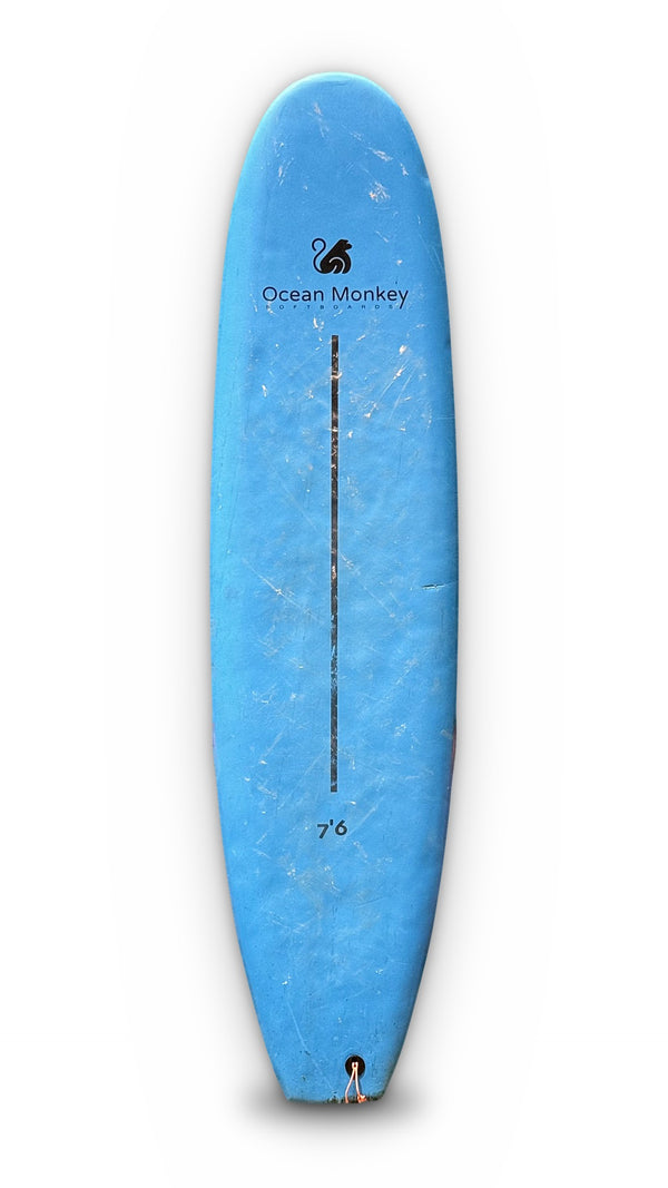 SOFTBOARD OCEAN MONKEY 7'6 #2 (Rentals)